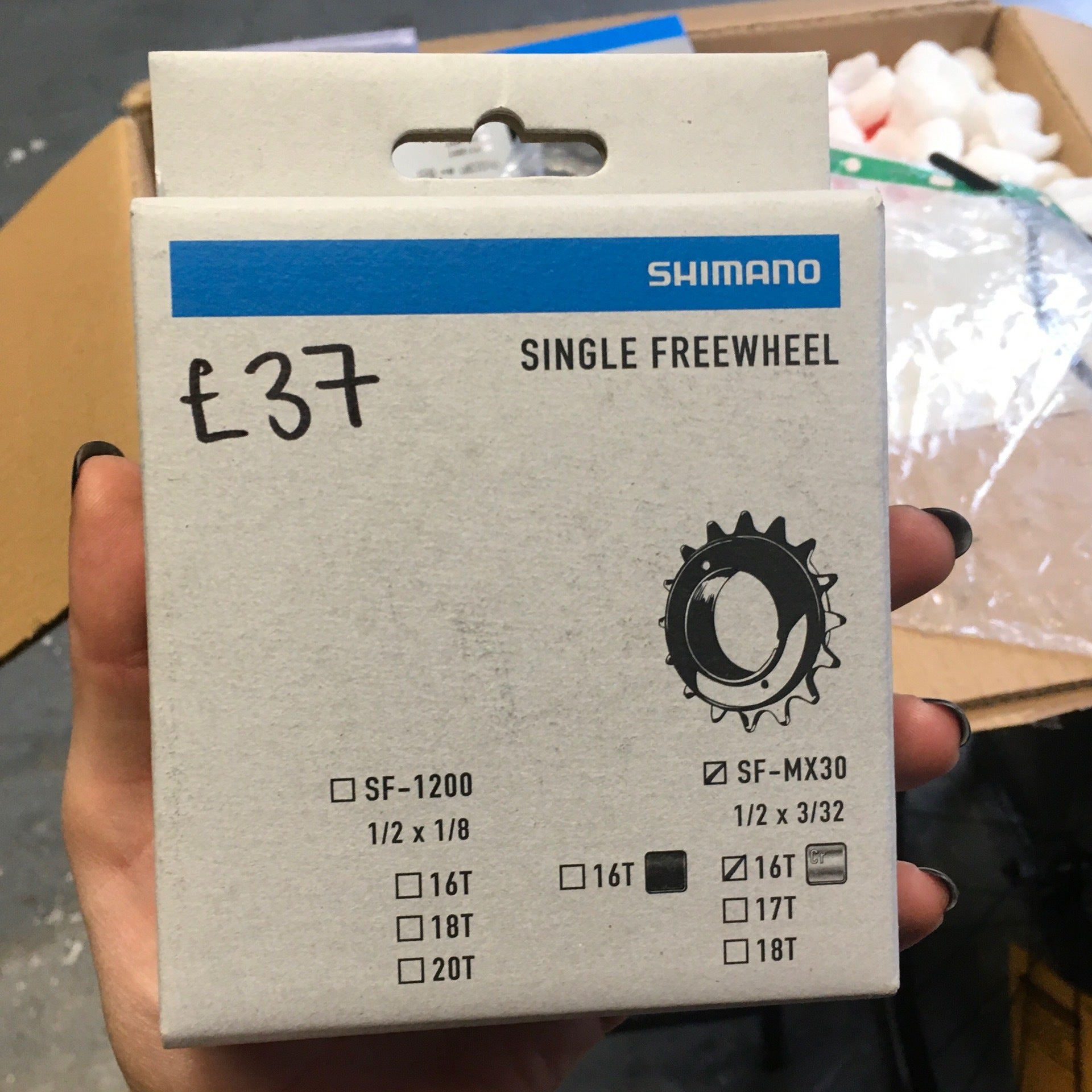 Shimano single freewheel 16T London Bike Kitchen