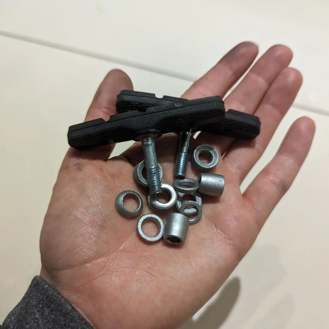 How to Change your Rim Brake Pads multiple dates
