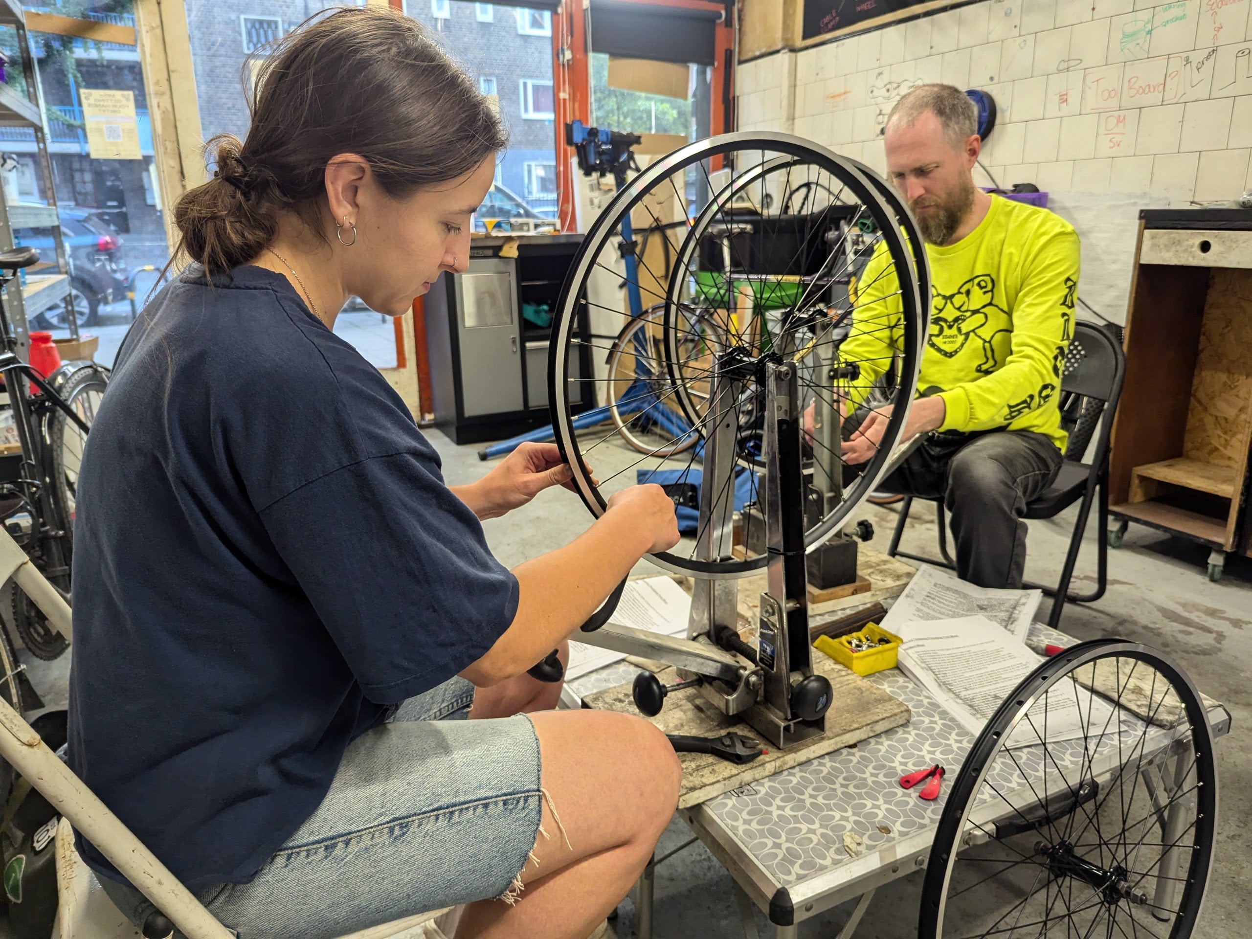 Wheel Building Part 2 How to Lace & True an Entire Wheel London Bike
