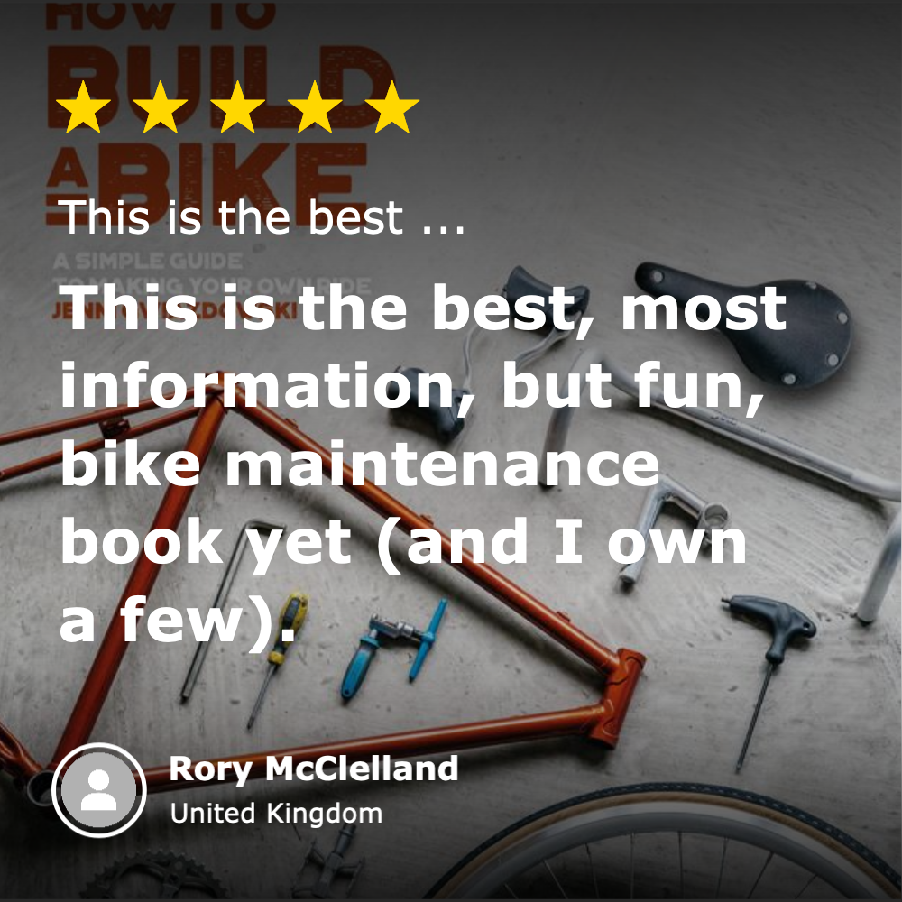 LIMITED EDITION How to Build a Bike book